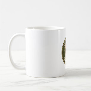 Northern Flicker Vintage Wald Abzeichen Kaffeetasse
