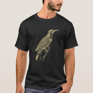 Northern Flicker Vogelbeobachtung Ornithologin T-Shirt