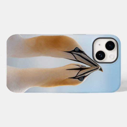 Northern Gannet Seabird Case-Mate iPhone 14 Hülle (Rückseite (Horizontal))