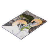 Northern Gannet Vogelbeobachtung Notebook Notizblock (Linke Seite)