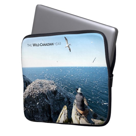 Northern Gannets Laptopschutzhülle (Vorderseite Links)