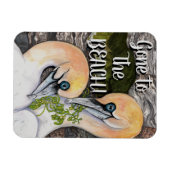 Northern Gannets Magnet (Horizontal)