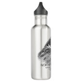 Northern Goshawk ウォーターボトル Edelstahlflasche (Links)