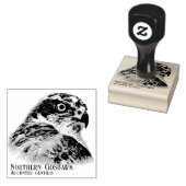 Northern Goshawk Gummistempel (Stempel)