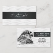 Northern Goshawk Visitenkarte (Vorne/Hinten)