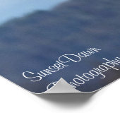 Northern Harrier and Kurz=Eared Owl Poster (Ecke)