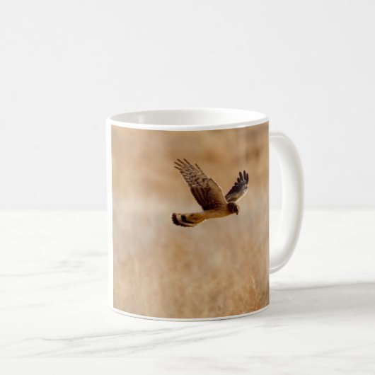 Northern Harrier Coffee Tasse (VorderseiteRechts)