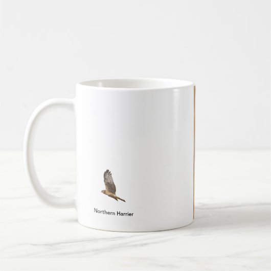 Northern Harrier Coffee Tasse (Links)