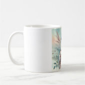Northern Hawk Owl 060924AREF108 - Watercolor Kaffeetasse (Links)