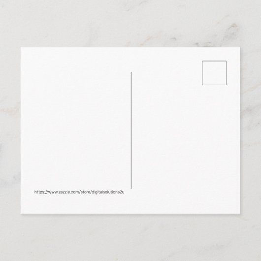 Northern Hemisphere Finding Polaris Postkarte (Rückseite)