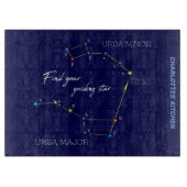 Northern Hemisphere Finding Polaris Schneidebrett (Vorderseite)