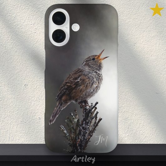 Northern House Wren Bird Painting Individuelle Nam Case-Mate iPhone Hülle