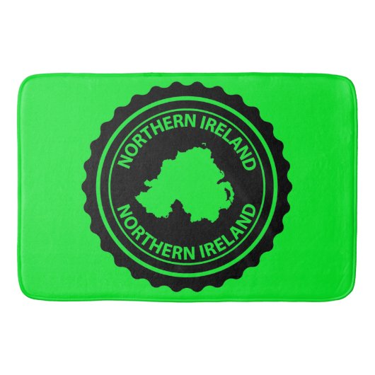 Northern Ireland Badematte (Vorderseite)