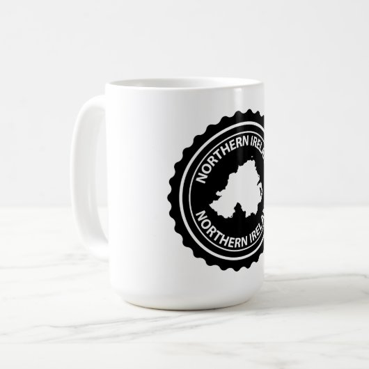 Northern Ireland Kaffeetasse (Vorderseite Links)