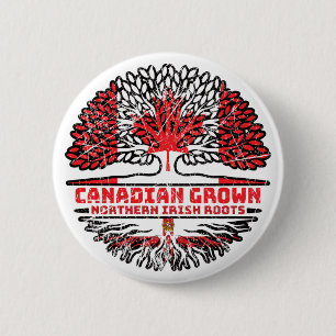Northern Ireland Northern Irish Canadian Canada Button