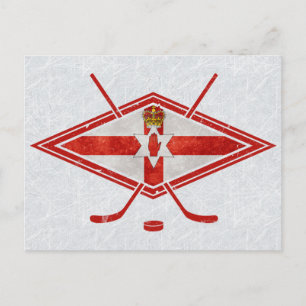 Northern Irish Ice Hockey Postkarte