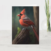 Northern Kardinal Card Karte (Vorderseite)