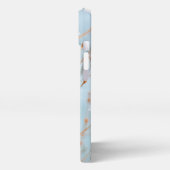 Northern Kardinal Flying - Original Fotografie iPhone Hülle (Linke Seite)