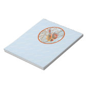 Northern Kardinal Flying - Original Fotografie Notizblock (Rotiert)