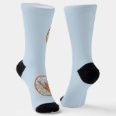 Northern Kardinal Flying - Original Fotografie Socken (Gewinkelt)