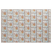 Northern Kardinal Flying - Original Fotografie Stoff (Fat Quarter (45,7 x 55,9 cm))