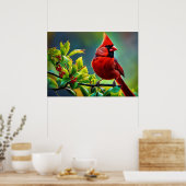 Northern Kardinal Poster (Küche)