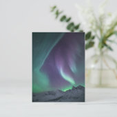Northern Light in Norway Postkarte (Stehend Vorderseite)