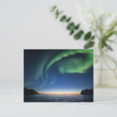Northern Light Postcard Postkarte (Stehend Vorderseite)