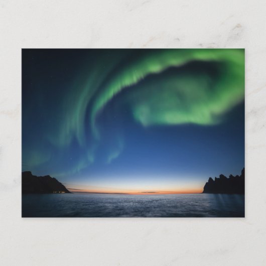 Northern Light Postcard Postkarte (Vorderseite)