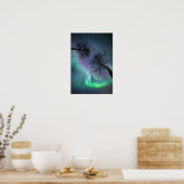 Northern Light Trees Poster (Küche)