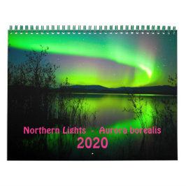 Northern Lights 2020 - Medium Calendar Kalender