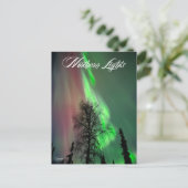 Northern Lights 2 - Postcard Postkarte (Stehend Vorderseite)