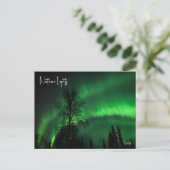 Northern Lights 4 - Postcard Postkarte (Stehend Vorderseite)