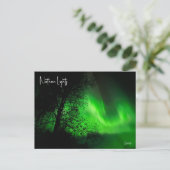 Northern Lights 5 - Postcard Postkarte (Stehend Vorderseite)