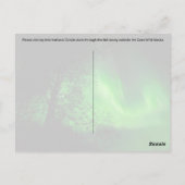 Northern Lights 5 - Postcard Postkarte (Rückseite)