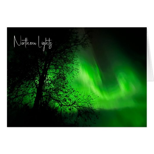 Northern Lights - 5" x 7" Art Card (Vorderseite (Horizontal))