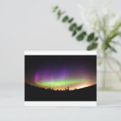 Northern Lights Alaska Sky Night Postkarte (Stehend Vorderseite)