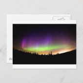 Northern Lights Alaska Sky Night Postkarte (Vorne/Hinten)