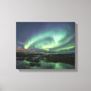 Northern Lights Astro Foto Leinwanddruck