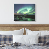 Northern Lights Astro Foto Leinwanddruck (Insitu (Schlafzimmer))
