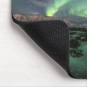 Northern Lights Astro Foto Mousepad (Ecke)