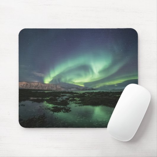 Northern Lights Astro Foto Mousepad (Mit Mouse)