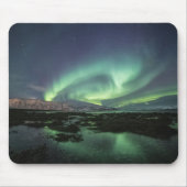 Northern Lights Astro Foto Mousepad (Vorne)