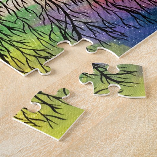 Northern Lights, Aurora Borealis Puzzle (Seite)