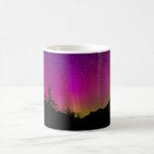Northern Lights Aurora Borealis Starry Night Sky Kaffeetasse (Mittel)