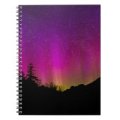 Northern Lights Aurora Borealis Starry Night Sky Notizblock (Vorderseite)