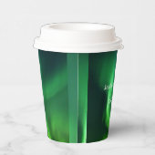 Northern Lights Aurora Borealis Wedding Pappbecher (Rechts)