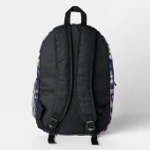 Northern Lights Backpack #3 Bedruckter Rucksack (Rückseite)