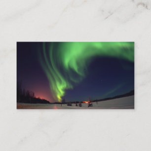 Northern Lights Business Card Visitenkarte