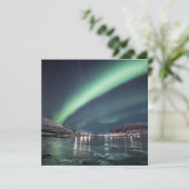 Northern Lights Card (Stehend Vorderseite)